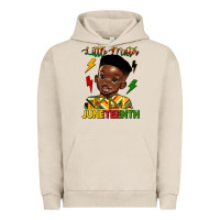 Pigment French Oak little mister juneteenth Urban Hoodie - HRA Design Shop