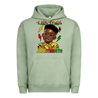 Pigment Oil Green little mister juneteenth Urban Hoodie - HRA Design Shop