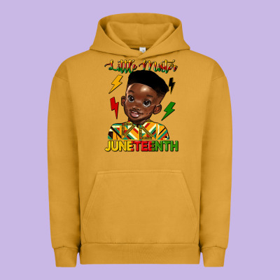 Little Mister Juneteenth Urban Hoodie Designed By Hra Design Shop