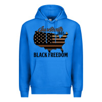 True Royal juneteenth 1865 black freedom Premium Hoodie - HRA Design Shop