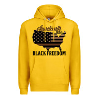Lemon juneteenth 1865 black freedom Premium Hoodie - HRA Design Shop