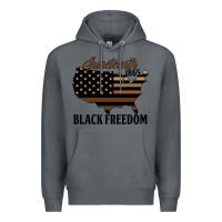 Rock juneteenth 1865 black freedom Premium Hoodie - HRA Design Shop