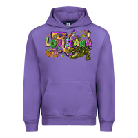 Tulip louisiana mardi gras Urban Hoodie - FaDigitalArtStudio
