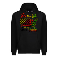 Black free ish since 1865 Premium Hoodie - HRA Design Shop