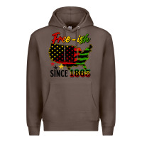 Coffee free ish since 1865 Premium Hoodie - HRA Design Shop