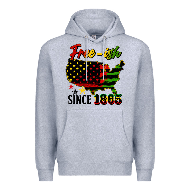 Free Ish Since 1865 Premium Hoodie by HRA Design Shop | Teevron