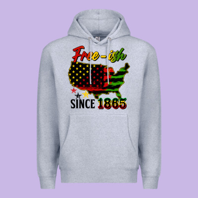 Free Ish Since 1865 Premium Hoodie Designed By Hra Design Shop