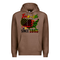 Chestnut free ish since 1865 Premium Hoodie - HRA Design Shop
