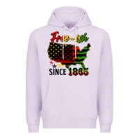 Lilac free ish since 1865 Premium Hoodie - HRA Design Shop