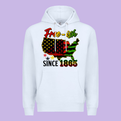Free Ish Since 1865 Premium Hoodie Designed By Hra Design Shop