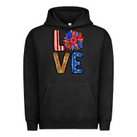 Pigment Black Love sunflower Urban Hoodie - Neo Western
