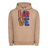 Pigment Burro Love sunflower Urban Hoodie - Neo Western