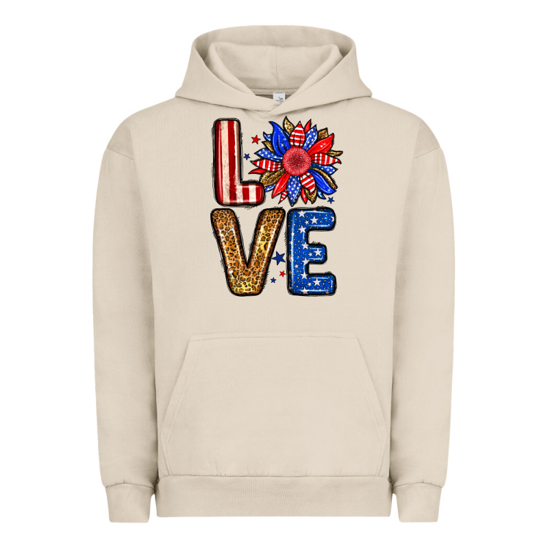 Love Sunflower Urban Hoodie by Neo Western | Teevron