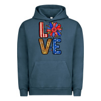 Pigment Midnight Navy Love sunflower Urban Hoodie - Neo Western