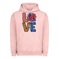 Pigment Salmon Love sunflower Urban Hoodie - Neo Western