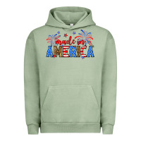 Pigment Oil Green Made in America Urban Hoodie - Neo Western