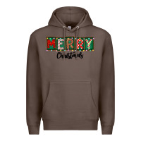 Coffee Merry Christmas Premium Hoodie - CowhideDigitalArt