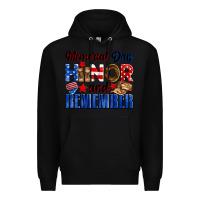 Black Memorial day honor and remember Premium Hoodie - Neo Western
