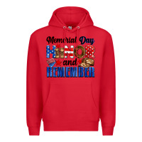 Red Memorial day honor and remember Premium Hoodie - Neo Western