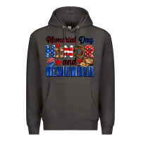 Smoke Memorial day honor and remember Premium Hoodie - Neo Western