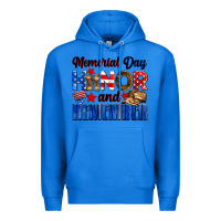True Royal Memorial day honor and remember Premium Hoodie - Neo Western