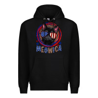 Black Meowica Premium Hoodie - Neo Western