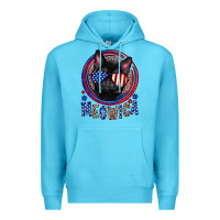 Ocean Blue Meowica Premium Hoodie - Neo Western