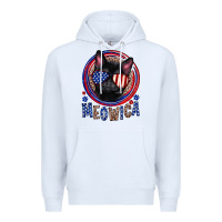 White Meowica Premium Hoodie - Neo Western