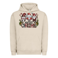 Pigment French Oak merry christmas Urban Hoodie - CowhideDigitalArt
