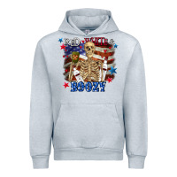 Heather Grey Red white boozy 4th of july Urban Hoodie - CowGirlArtShop
