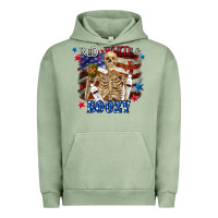 Pigment Oil Green Red white boozy 4th of july Urban Hoodie - CowGirlArtShop