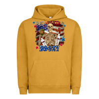 Pigment Peanut Butter Red white boozy 4th of july Urban Hoodie - CowGirlArtShop