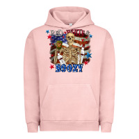 Pigment Salmon Red white boozy 4th of july Urban Hoodie - CowGirlArtShop