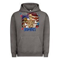 Pigment Tornado Red white boozy 4th of july Urban Hoodie - CowGirlArtShop