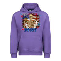Tulip Red white boozy 4th of july Urban Hoodie - CowGirlArtShop