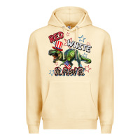 Pina Colada Red white rawr 4th of July Premium Hoodie - CowGirlArtShop