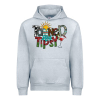 Heather Grey tanned and tipsy Urban Hoodie - SublimationCraftShop