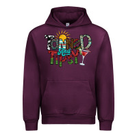 Mauve Wine tanned and tipsy Urban Hoodie - SublimationCraftShop