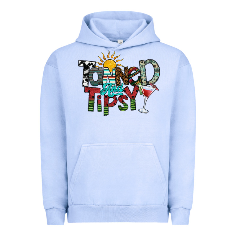 Tanned And Tipsy Urban Hoodie by SublimationCraftShop | Teevron
