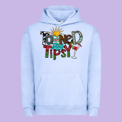 Tanned And Tipsy Urban Hoodie Designed By Sublimationcraftshop