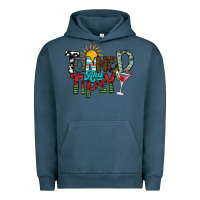 Pigment Midnight Navy tanned and tipsy Urban Hoodie - SublimationCraftShop