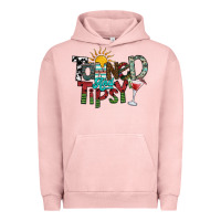 Pigment Salmon tanned and tipsy Urban Hoodie - SublimationCraftShop