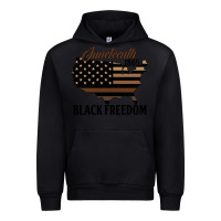 Juneteenth 1865 Black Freedom Urban Hoodie | Teevron