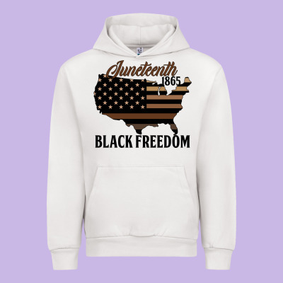 Juneteenth 1865 Black Freedom Urban Hoodie Designed By Hra Design Shop