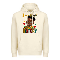 Sandshell i am black history black boy Premium Hoodie - HRA Design Shop