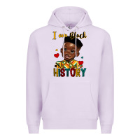 Lilac i am black history black boy Premium Hoodie - HRA Design Shop