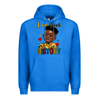 True Royal i am black history black boy Premium Hoodie - HRA Design Shop