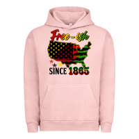Pigment Salmon free ish since 1865 Urban Hoodie - HRA Design Shop