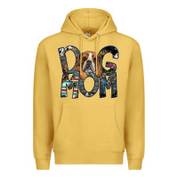 Antique Gold dog mom Premium Hoodie - SublimationCraftShop