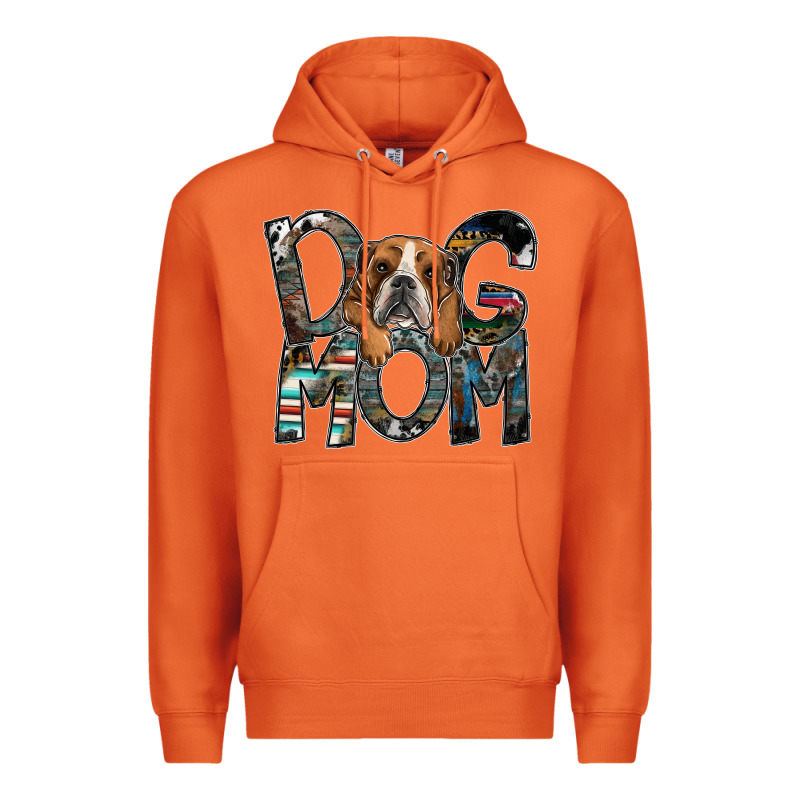 Dog Mom Premium Hoodie by SublimationCraftShop | Teevron